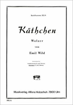 Cover KAETHCHEN WALZER FUER AKKORDEON 2STIMMEN