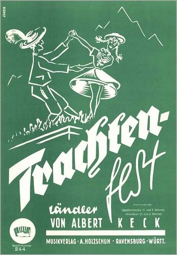 Keck, A. Trachtenfest Diatonische Handharmonika Keck, A. Trachtenfest Diatonische Handharmonika