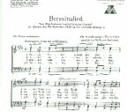 Beresinalied für Männerchor a cappella Partitur