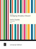 Mozart, W: 6 Duette. Für 2 Flöten. Bd. 1