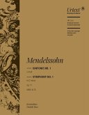 Sinfonie c-Moll Nr.1 op.11 für Orchester Kontrabaß