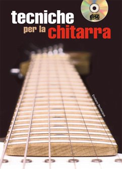 Cover Emiliano Bevilacqua, Tecniche per la Chitarra Gitarre Buch + CD