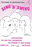 Sing'n' Swing Band 4 Pop-Songs für gem. Chor