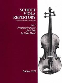Progressive pieces for viola and piano