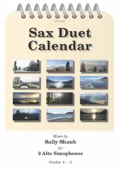 SP1355 Sax Duet Calendar for 2 alto saxophones