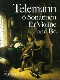 6 Sonatinen für Violine und Bc