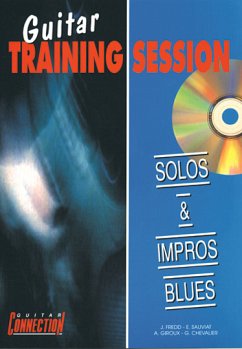 Cover Guitar Training Session : Solos & Impros Blues Guitar [TAB] Buch + CD