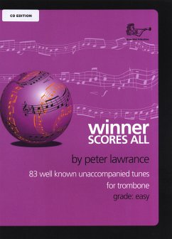Cover Winner Scores All for Trombone Bass Clef Trombone [BC] Buch + CD