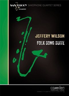 CM174 Folk Song Suite: for 4 saxophones (SATBar) score and parts