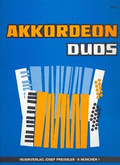 Cover Akkordeon-Duos Band 3 Spielpartitur