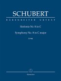 Sinfonie C-Dur Nr.8 D944 für Orchester Studienpartitur