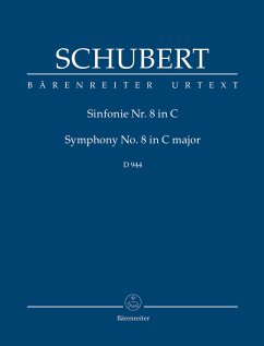 Sinfonie C-Dur Nr.8 D944 für Orchester Studienpartitur