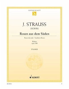 Cover Rosen aus dem Süden op.388 Walzer für Klavier