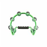 8' Green Cut-Away Plastic Tambourine