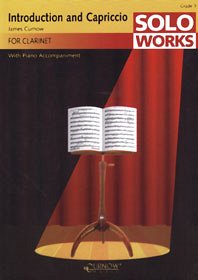 Cover Introduction and Capriccio for clarinet and piano