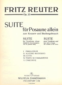 Cover Suite op.23 für Posaune