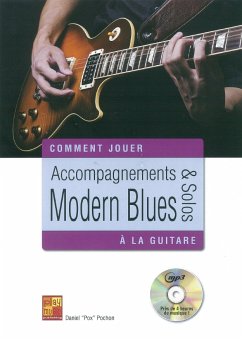 Cover Accompagnements and solos Modern Blues Klavier Buch + CD