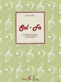 KLEIN Yves Initiation sol et fa solfčge Partition