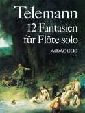 12 Fantasien für Flöte solo