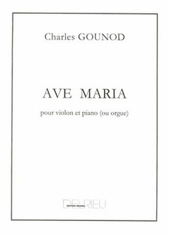 GOUNOD Charles Ave Maria violon Partition