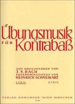 Cover Übungsmusik Band 1 für Kontrabaß
