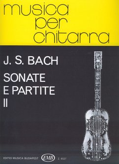 Cover Sonate e partite vol.2 per chitarra: