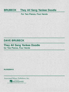 Cover Dave Brubeck, They All Sang Yankee Doodle Piano, 4 Hands Buch