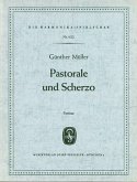 Günther Müller Pastorale und Scherzo Akkordeon-Orchester Partitur