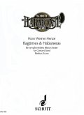 RAGTIMES AND HABANERAS FUER SYM- PHONISCHES BLASORCHESTER PARTITUR SCHOTT HARMONIE SERIE