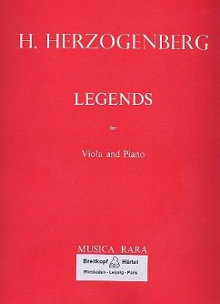 Cover Legends op.62 for viola and piano