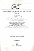 Wir danken dir, Gott, wir danken dir Kantate Nr.29 BWV29 Orgel