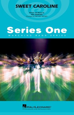Cover Neil Diamond, Sweet Caroline Marching Band Partitur + Stimmen