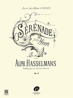HASSELMANS Alphonse Sérénade Op.5 harpe Partition