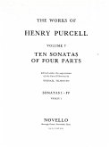 10 Sonatas of 4 Parts for 2 violins, bass and Bc score 10 Sonatas of 4 Parts for 2 violins, bass and Bc score