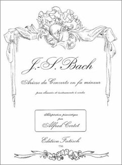 Cover Arioso aus dem Klavierkonzert f-Moll BWV1056 für Klavier solo