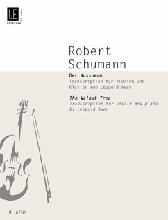 Cover Der Nussbaum für Violine und Klavier