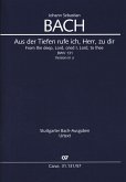 Aus der Tiefen rufe ich Herr zu dir (Version in a) Kantate Nr.131 BWV131 Studienpartitur (dt/en)