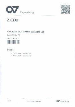 Cover Chorissimo green Medien-Paket (Playback-CD und Audio-CD)