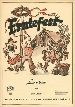 Cover Erntefest Ländler für diatonische Handharmonika (mit 2. Stimme)