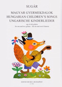 Cover Ungarische Kinderlieder für 1 und 2 Gitarren