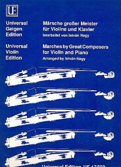 Cover MAERSCHE GROSSER MEISTER FUER VIOLINE UND KLAVIER NAGY, ISTVAN ED.