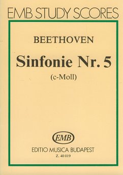 Sinfonie c-Moll Nr.5 op.67 für Orchester Studienpartitur