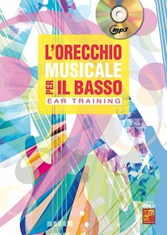 Cover Enrico Agnesi, L'orecchio musicale per il basso (Ear Training) Bass Guitar Buch + CD