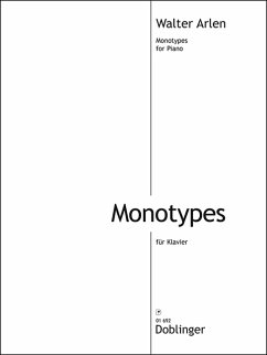 Cover Monotypes für Klavier