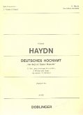 Deutsches Hochamt (Hier liegt vor deiner Majestät) für Soli, Frauenchor, 2 Hörner und Orgel Orgel-Partitur