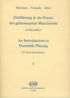 Cover Einführung in die Praxis des gemeinsamen Musizierens Band 1 für Blechbläser