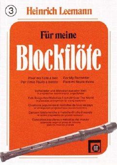 Für meine Blockflöte Band 3 für Sopranblockflöte