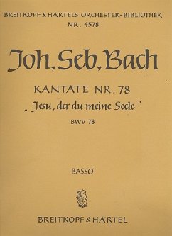 Jesu der du meine Seele Kantate Nr.78 BWV78 Cello / Baß