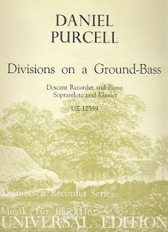Cover Divisions on a ground Bass for descant recorder and harpsichord
