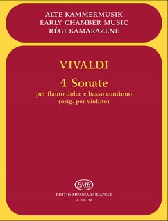 4 sonate per flauto dolce e bc (orig. per violino)